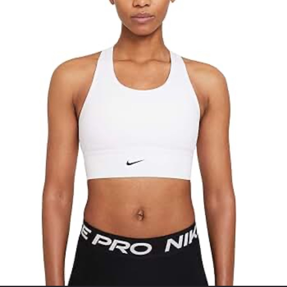 Nike Women's Dri Fit white sports bra - Picture 7 of 7